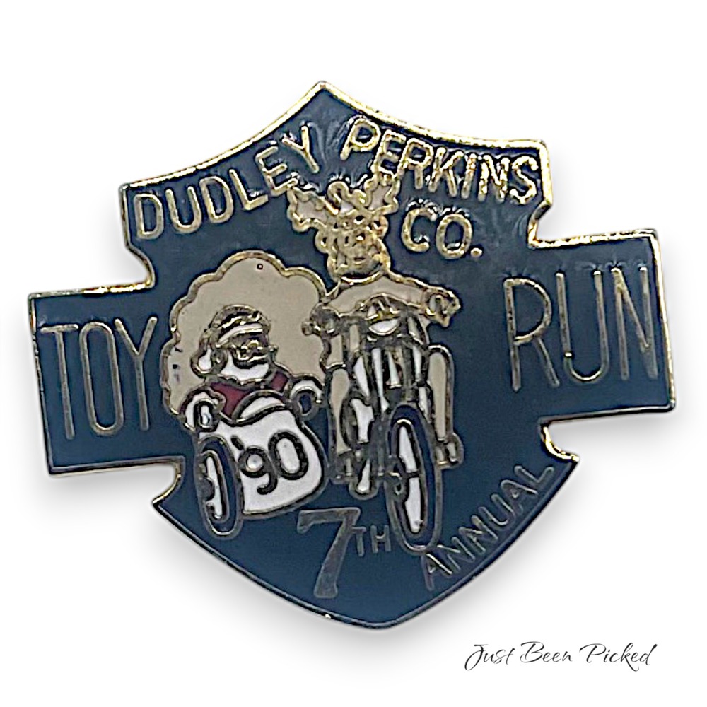 1990 Harley Dudley Perkins Toy‎ Run Pin